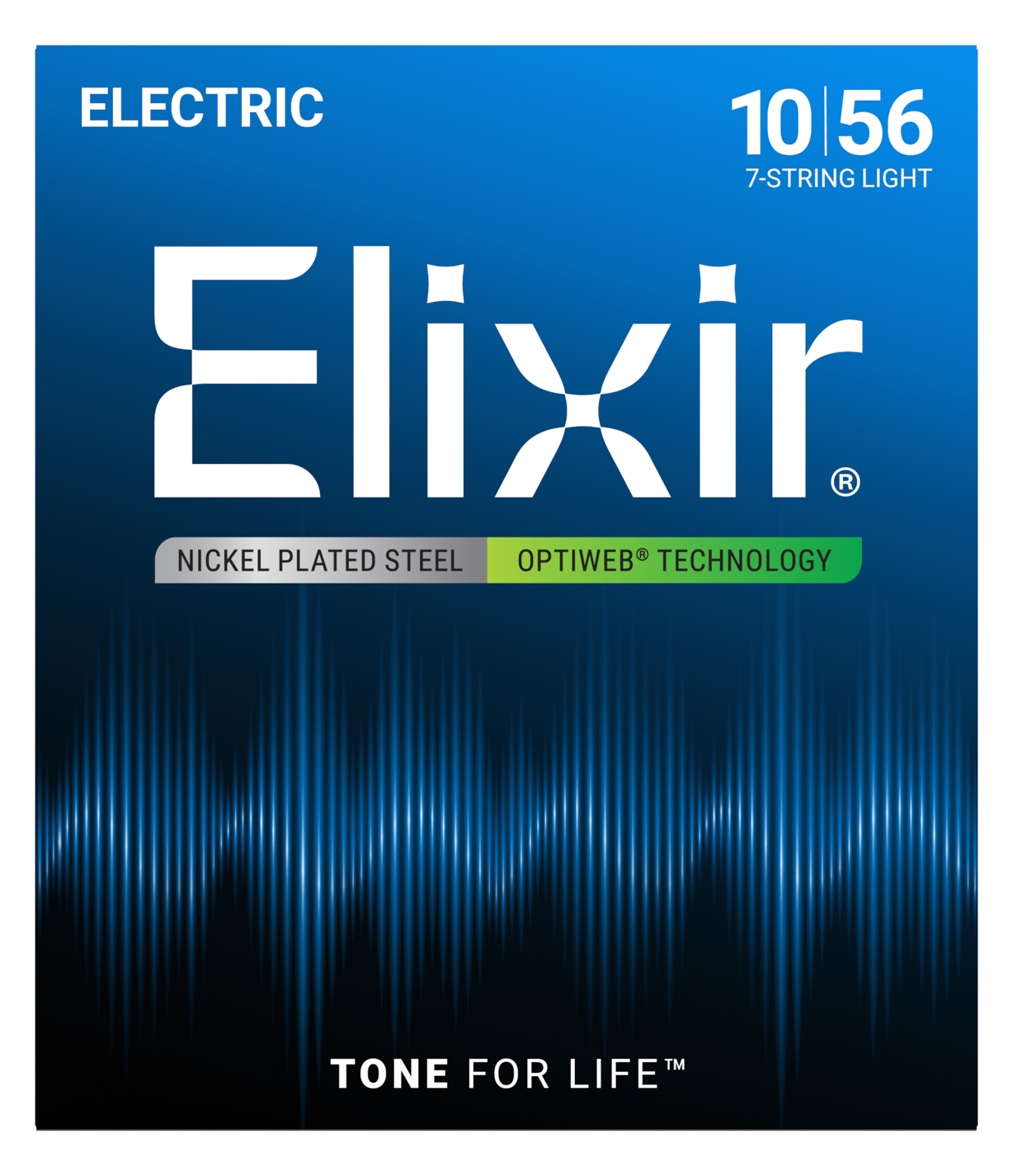 19057 Optiweb Electric 7-String 10-56 Light